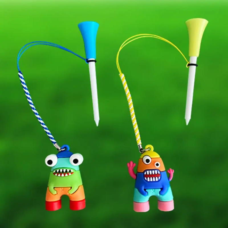 Description Picture 6 of itemGolf Ball Holder 8.3mm Golf Ball Tees Cartoon Astronaut Golf Rubber Tees Prevent Loss of Easy To Find Golf Enthusiasts