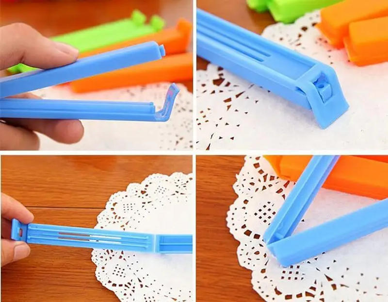 Description Picture 3 of item5PCS/Lot Plastic Sealing Clip Tea Clip Food Preservation Snack Bag Moisture-proof Sealing Clip 11cm S1425