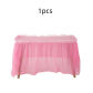 Pink Table skirt