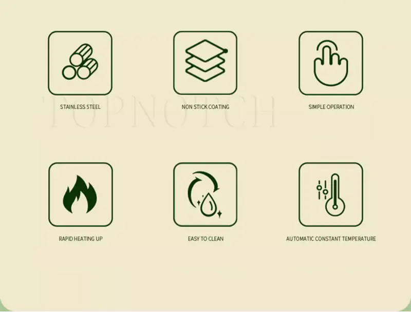 Description Picture 4 of itemCommercial Electric 25Holes Mini Dutch Pancake Maker Machine 900W Waffle Maker Dutch Poffertjes Grill Muffin Pancake Bread Make