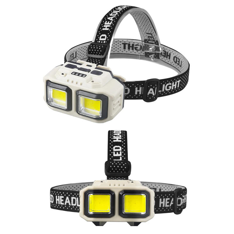 Description Picture 6 of itemMotion Sensor Head Flashlight 4 Light Modes Portable Head Lamp Adjustable Multifunctional Head Torch 1200Mah for Camping Fishing