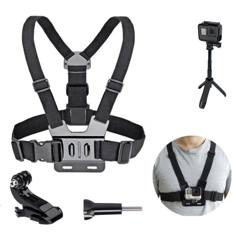 Description Picture 4 of itemChest Strap Mount Belt for Gopro Hero 12 11 9 8 7 6 5+ 4 Xiaomi Yi 4K Action Camera Chest Harness for insta360 Sport Accessories