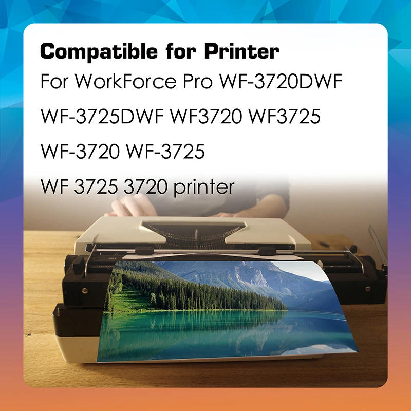 Description Picture 4 of itemQualicom 34XL T3471 1SET 5PSC Compatible Ink Cartridge For Epson WorkForce Pro WF3720 WF3725 WF3720DWF WF3725DWF