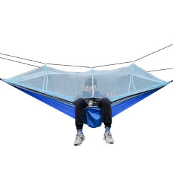 Outdoor Mosquito Net Hammock Anti-mosquito Hanging Chair Lightweight Indoor or Outdoor Hammock Portable Camping Outdoor Supplies