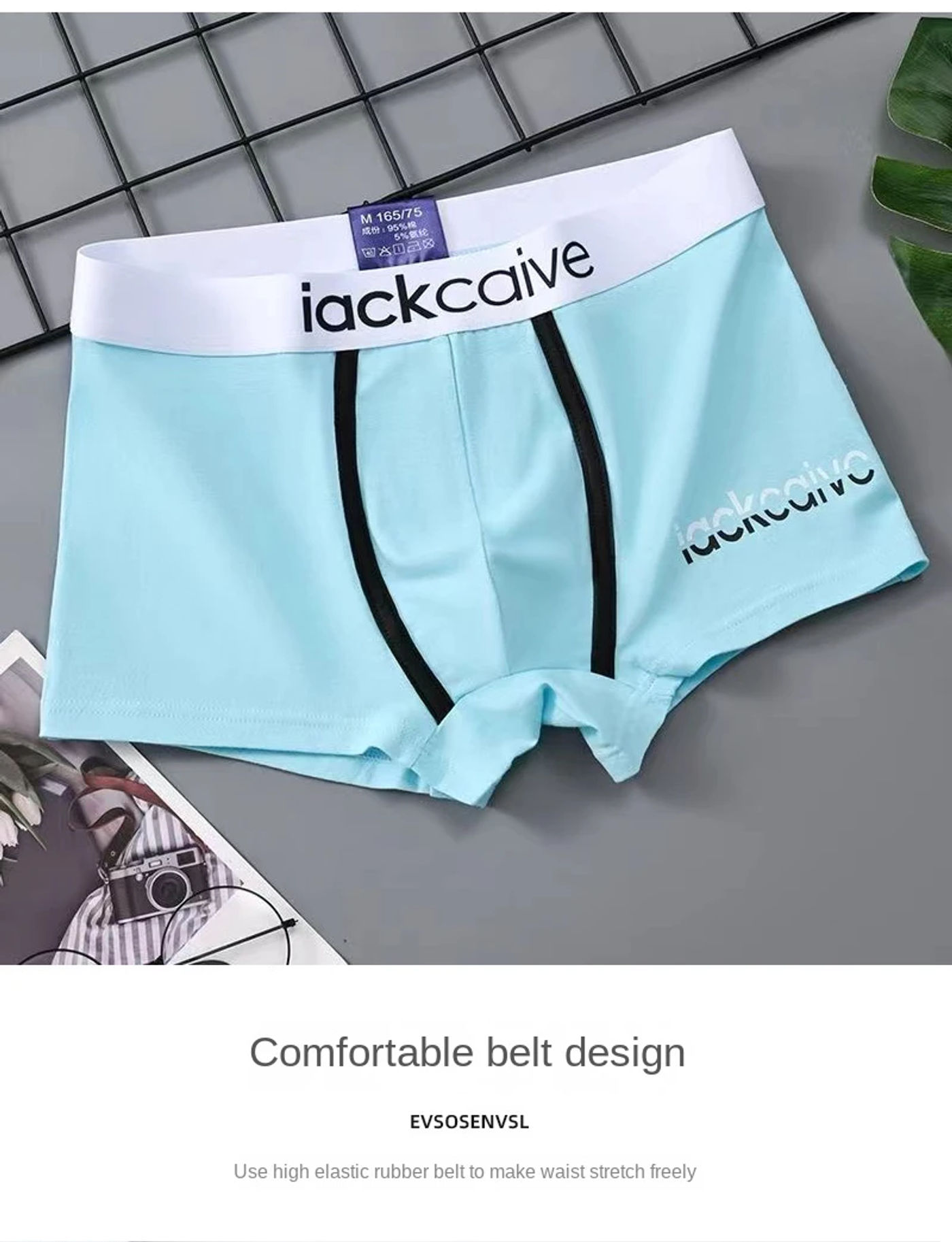 Description Picture 6 of item1Pcs Underwear Men's Boxer Shorts Sexy Panties Cotton Boxers Man Underpants Male Shorts Homme U Convex Lingerie Wholesale Lots