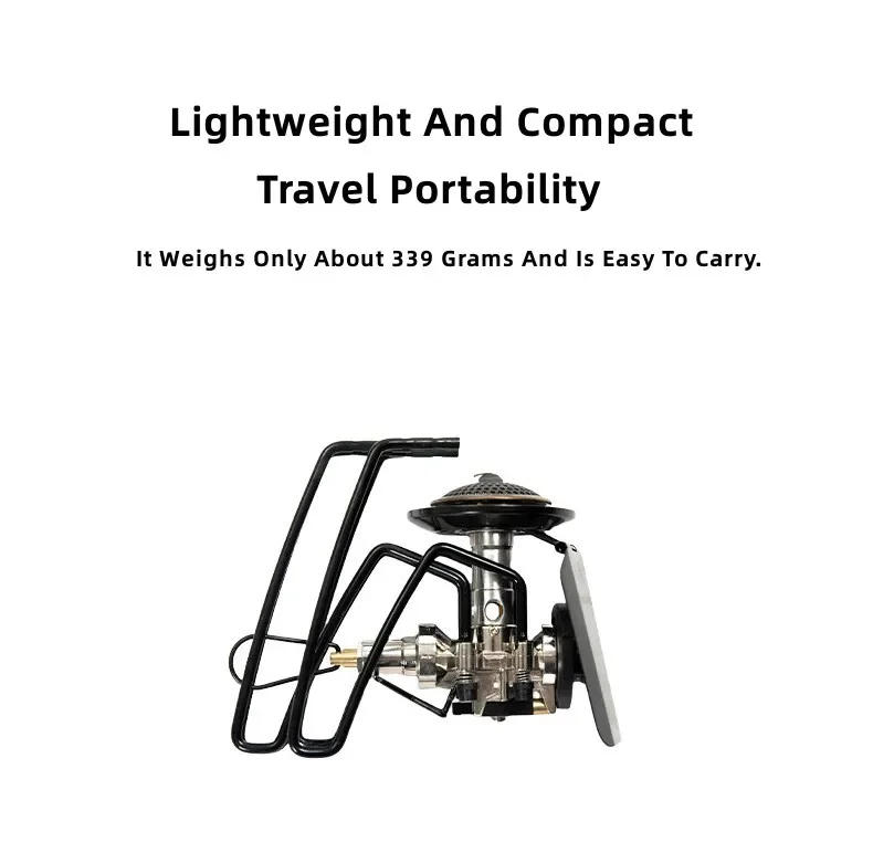 Description Picture 4 of itemMOUNTAINHIKER Spider Stove Outdoor Folding Lightweight Portable Stainless Steel Stove Burner Tourist Picnic Hiking Survival Tool