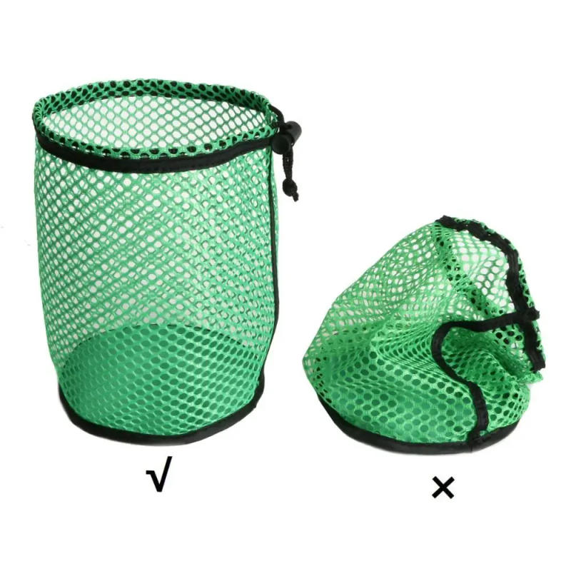 Description Picture 6 of itemDurable 12/25/50 Golf Drawstring Pouch Mesh Large Capacity Golf Mesh Net Bag 3 Colors Nylon Golfer Gift