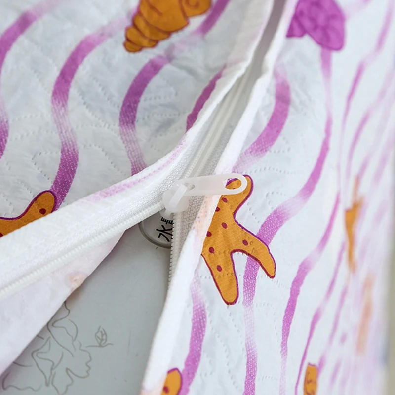 Description Picture 3 of itemCartoon Waterproof Washing Machine Dryer Cover Sunscreen Passport Cover Coated Silver Protection Case Zippered Roller Dustproof