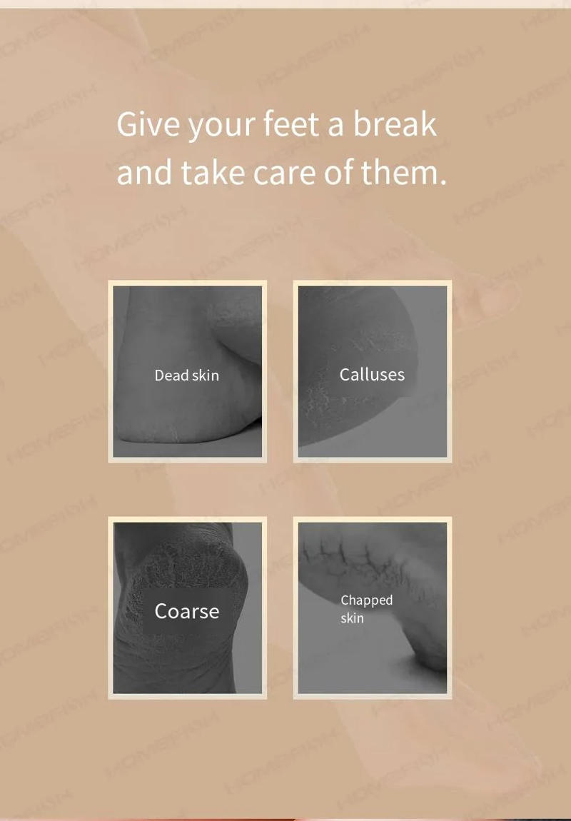 Description Picture 4 of itemElectric Foot File Callus Remover Rechargeable Heel Cracked Dead Skin Scrubber Professional Foot Grinder Pedicure Machine Tools