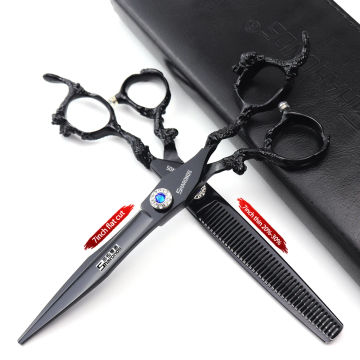 7-inch professional bangs scissors for thinning hair, cutting women's flat teeth, cutting their own children's hair set.