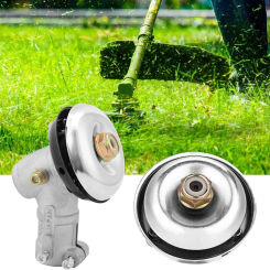 Universal Lawn Mower Round Rod  Gear Head 9Teeth Lawn Trimmer Accessory Brush Cutter Gear Head Gearhead Gearbox Diameter 26/28mm
