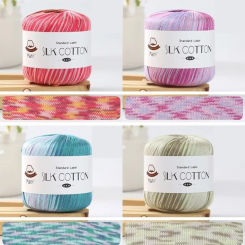 50g Lace Thread Milk Crochet Yarn For Baby Hand-Knitted Warm Soft Knitting Thread Hand Knitting Supplies Cross Stitch