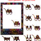 12pcs glasses 1fram
