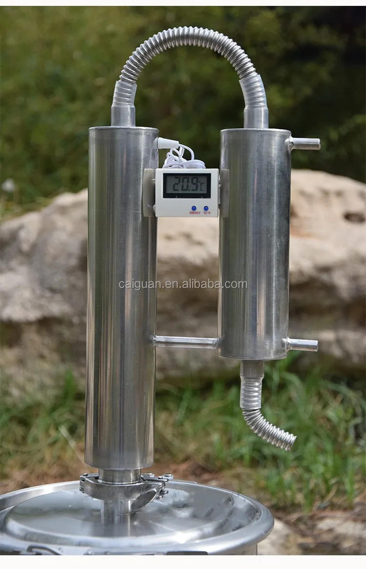 Description Picture 4 of itemPopular Alcohol Distiller Wine Making Kit Water Distiller Moonshine Still Home Brewing Equipment 60 L