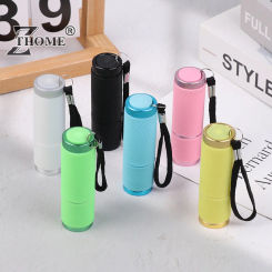 6 Colors Mini 9LED Flashlight Super Bright Pocket Emergency Light Small Torch Portable Mini LED Lights Lantern Camping Lights