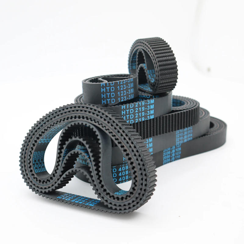 Description Picture 5 of itemHTD3M Timing Belt Length 258mm to 408mm 3M Belt Width 6mm 10mm 15mm 20mm Synchronous Belt HTD 3M Belts Closed Loop Rubber Belt