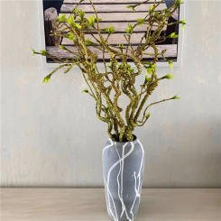 103cm Artificial Flowers Withered Tree Plants Foam Plastic Long Branch Fake Plants Home Room Wedding Wreath Decoration Supplies