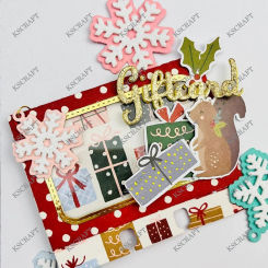 KSCRAFT Gift Card Holder Memorydex Cutting Dies Stencils for DIY Scrapbooking Decorative Embossing DIY Paper Cards