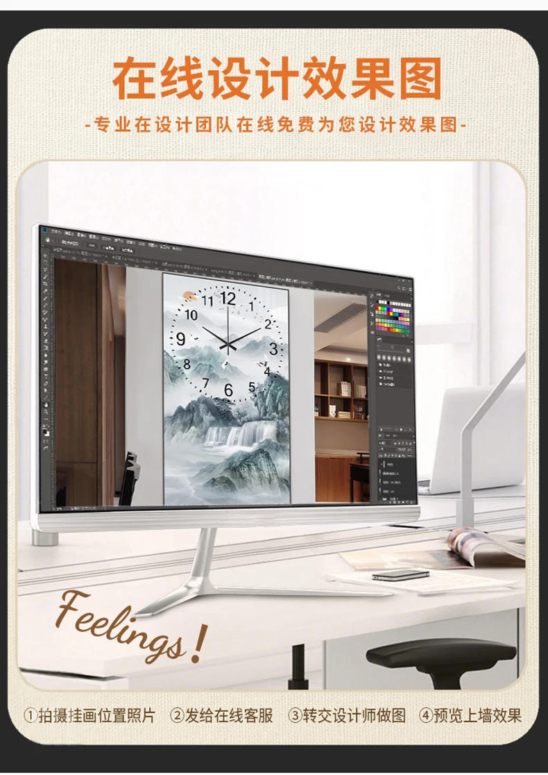 Description Picture 3 of itemLuxury High Wall Clocks Living Room Party Modern Design European Cute Clock Wall Aesthetic Relogio De Parede Unique Furniture