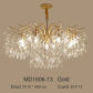13 lights-gold