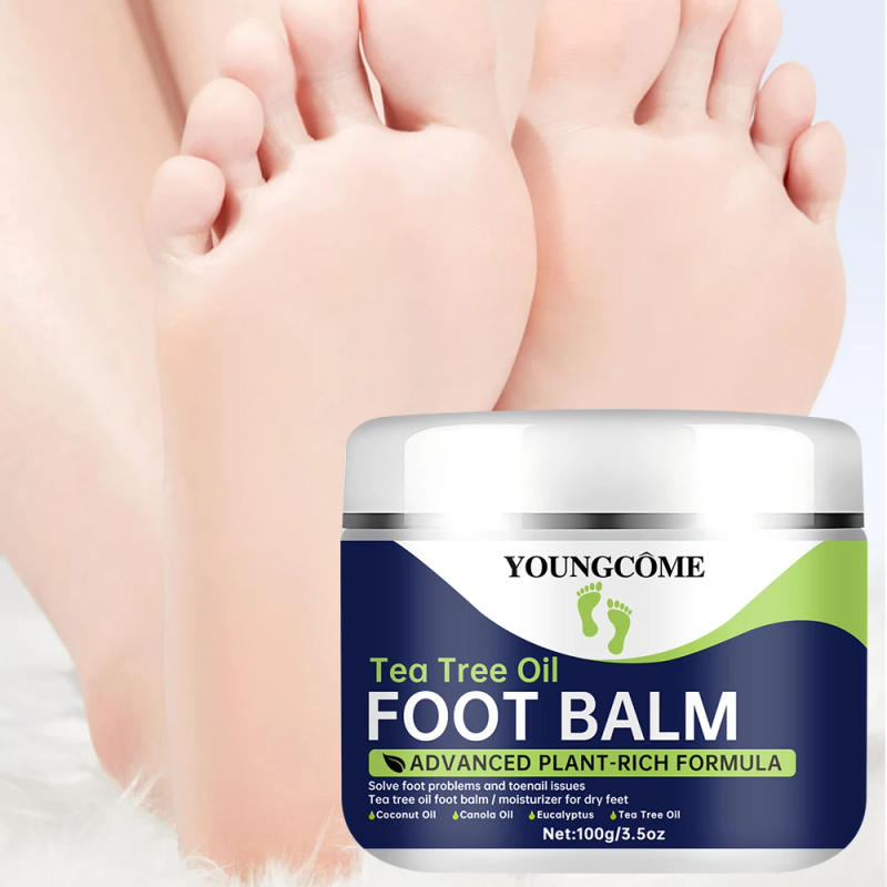 Description Picture 5 of itemTea Tree Oil Foot Cream Softens Dry Cracked Feet Removes Dead Skin Exfoliates Daily Foot Care Penetrates Moisturizes Nourishes