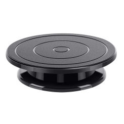 11Inch Plastic Revolving Cake Decorating Stand Cake Icing Turntable/Spinner Rotate Turntable Banding Wheel Paint            0817