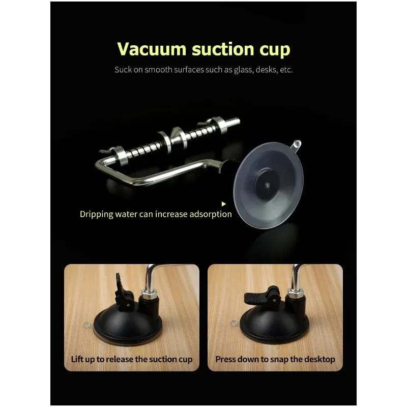 Description Picture 5 of itemPortable Fishing Line Winder Suction Coiling Tool Silvery Line Reel on Fishing Gear Fishing Reel Specific Winding Tackle Tools