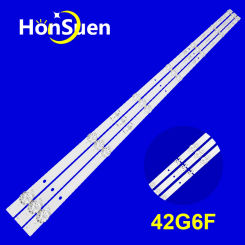 LED Strips For CRH-ZG42G6F3030070307JREV1.0 42PFL4765/F8 42G6F lc-43st0055f LB-C420-G6F-F-7-14-X9 Y158-L08-KA-2 B0008 B210506A7P