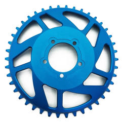 Soverup Electric Bicycle  42T Chain Ring Offset Correction Aluminum Alloy Chain Link For BAFANG BBSHD E-bike Accessories