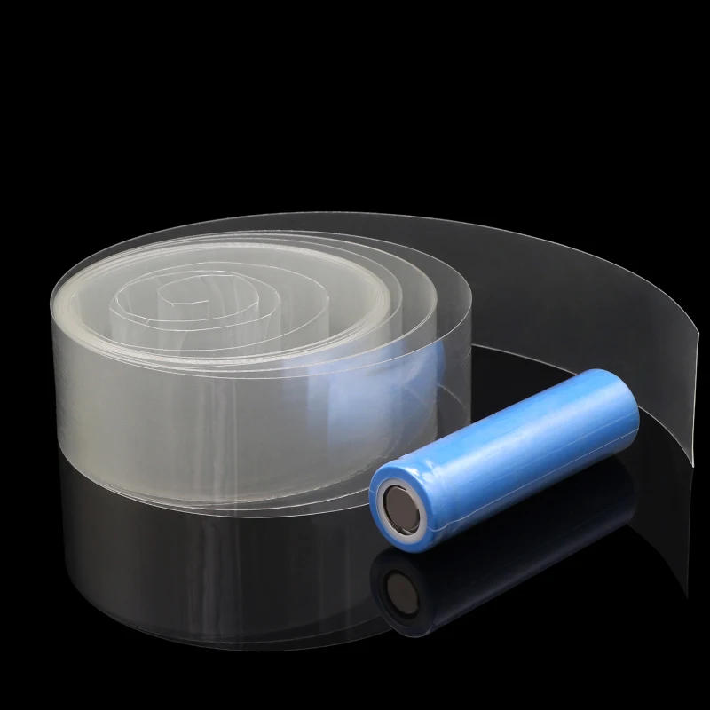 Description Picture 5 of item2/5/10/20M Transparent PVC Heat Shrink Tube Pack Dia 7~170mm Insulated Film Case Cable Sleeve Shrink Wire Wrap Battery Wraps