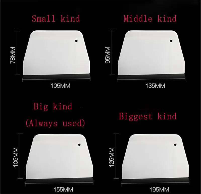 Description Picture 2 of itemTrapezoidal Plastic Scraper for Baking Large Intestine Powder Flour Scraper Dough Cutter Kitchen Utensils Baking Spatula Tools