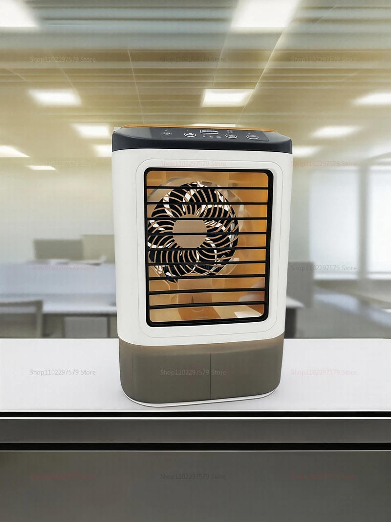 Description Picture 5 of itemMini Desktop Spray Fan Portable Home Office Quiet Air Cooler USB Humidifier Refrigeration Dorm Room Cooler Personal Use