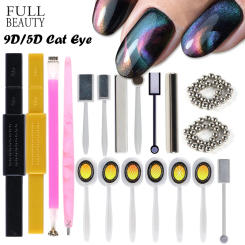 5D/9D Cat Eye Nail Magnet Stick Strong Magnetic Board 3D Pen for Gel Polish Varnish Multi-function Magnet for Manicure CH1612-1