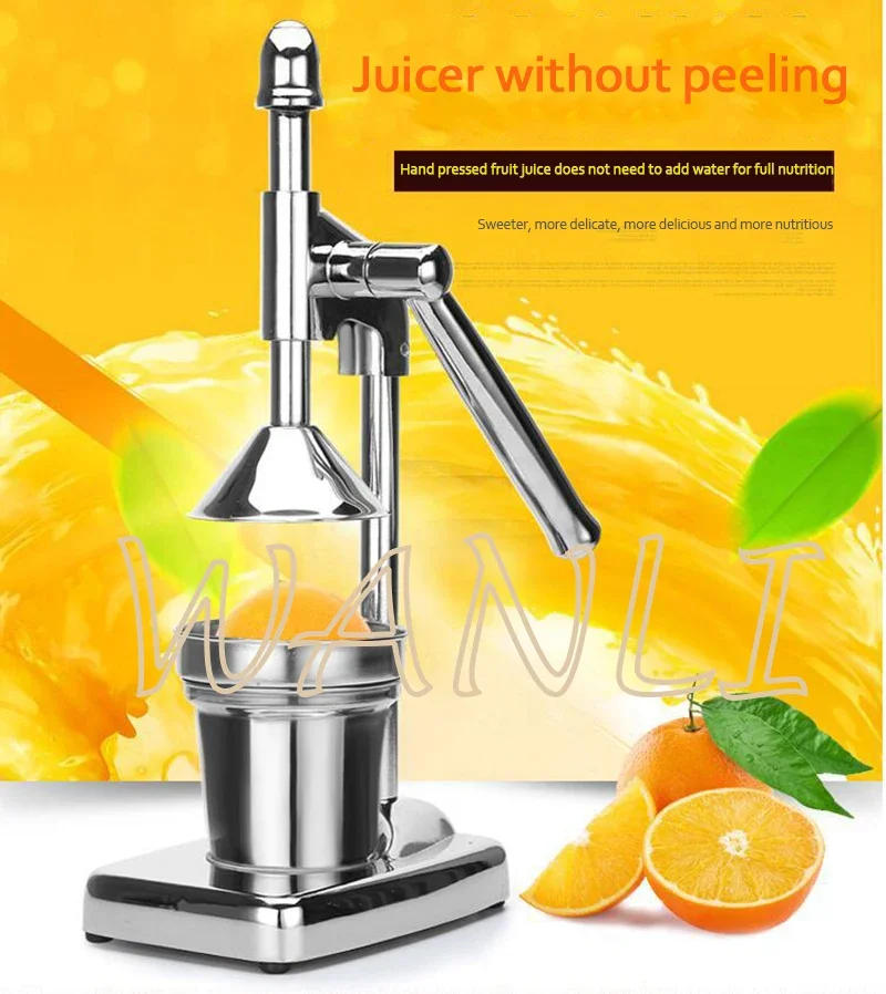 Description Picture 3 of itemStainless stee fruit juicer household lemon juicer blender juicer extractor hand presser
