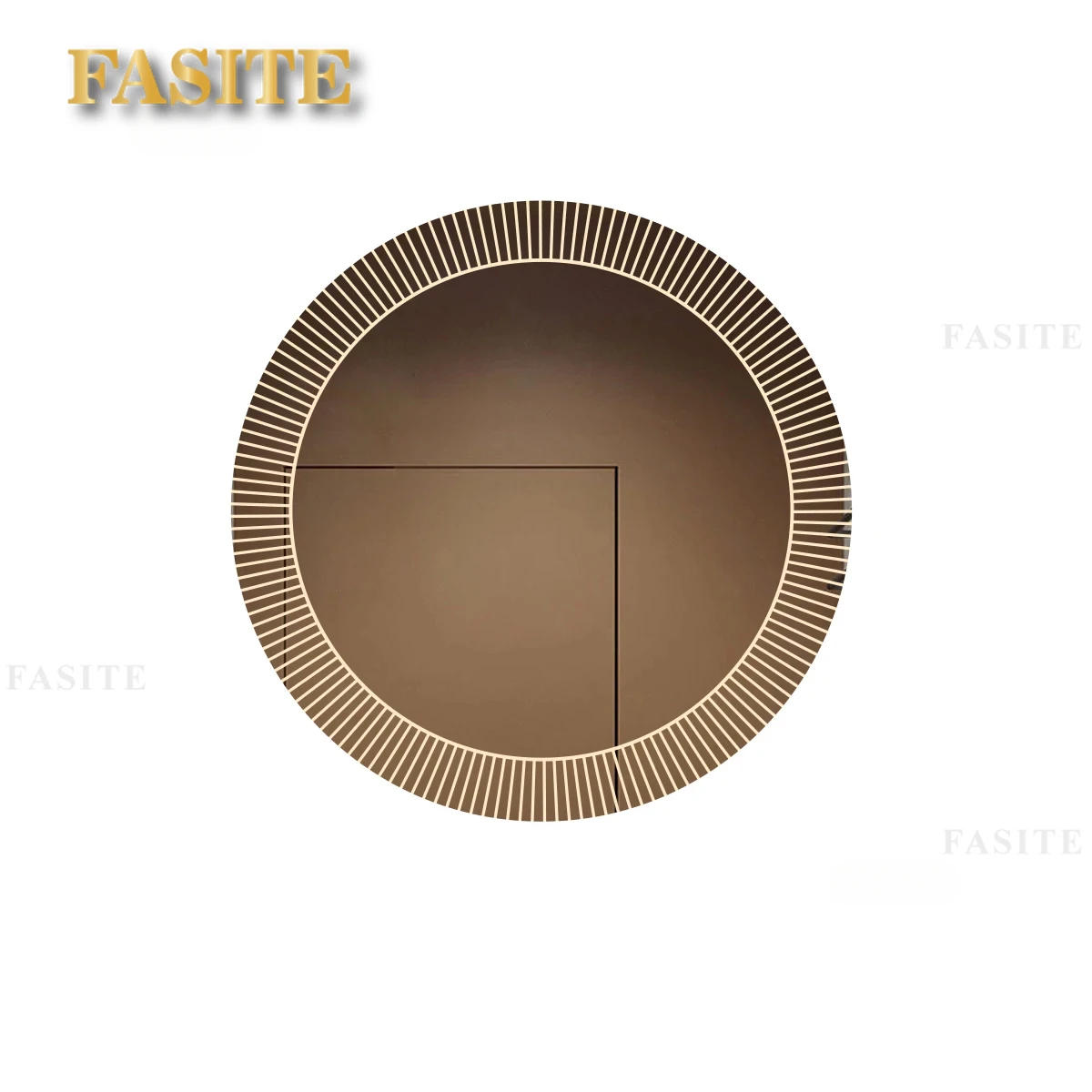 Description Picture 2 of itemNordic Style Smart Bath Mirrors Wall Mounted Toilet Round Mirrors Home Bathroom Led Luminous Dressing Mirror with Touch Screen