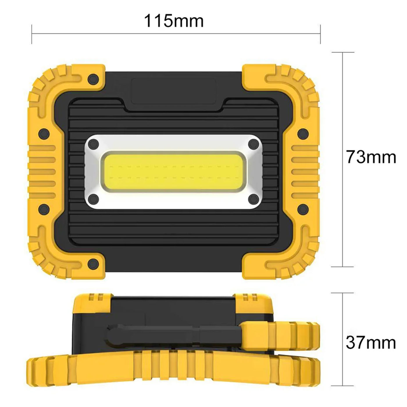 Description Picture 4 of item50W Portable Led Spotlight 1000LM Super Bright Led Work Light USB Rechargeable for Outdoor Camping Lamp Led Flashlight by 18650