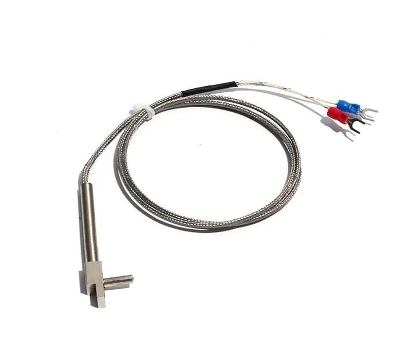 Description Picture 4 of itemLUJINXUN Custom made J Type Spring Shielded Wire Thermocouple Sensor M12 3m wire 8mm probe's diameter 3pcs