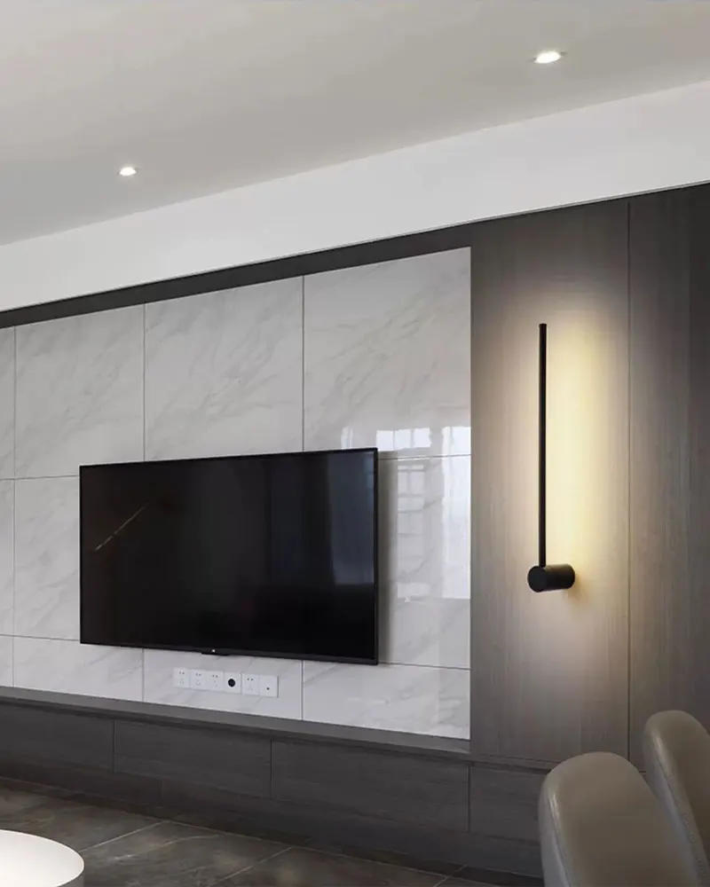 Description Picture 5 of itemModern LED Longer Wall Lights Touch Dimmable Switch Living Room Bedside Home Decor Bathroom Lamp Minimalist Design Light Fixture