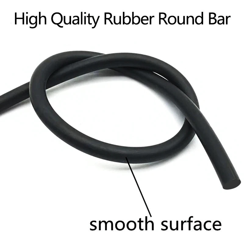 Description Picture 5 of item2m/5M FKM OD1~6mm Fluorine adhesive strip Seal High Temperature And Oil Resistant Fluorine Sealing Rope Solid Round Strip O-Ring