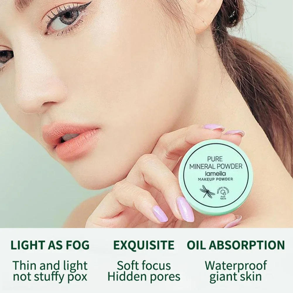 Description Picture 2 of itemFace Loose Powder Matte Translucent Setting Powder Cosmetics Waterproof Oil-control Velvety Professional Lasting Makeup