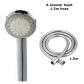 Silver and 1.5m hose