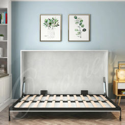 Invisible bed hardware accessories, folding bed, side turning bed, hidden bed, upper and lower flap