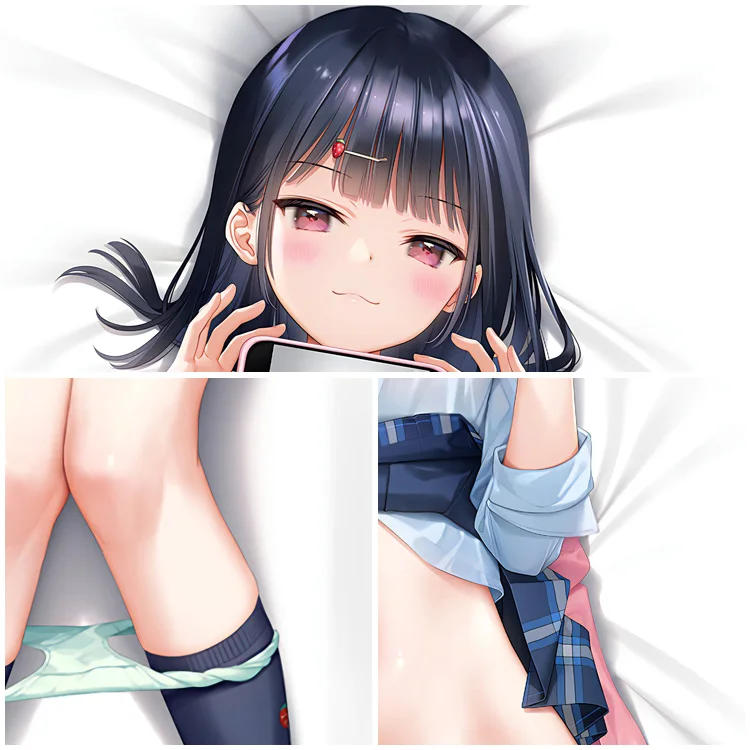 Description Picture 4 of itemKouhai Chan MIGNON Dakimakura Anime Sexy Pillowcase Full Body Pillow Case Hugging Cushion Cover Otaku Home Bedding Decor Gift