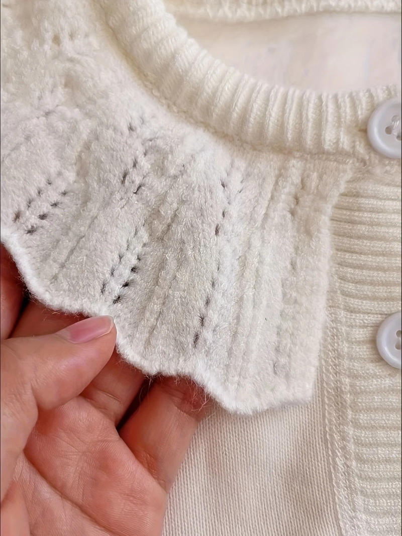 Description Picture 4 of itemAutumn Sweater Cardigan Toddler Autumn Knitted Sweater Baby Girl Clothes Spring and Autumn Jacket