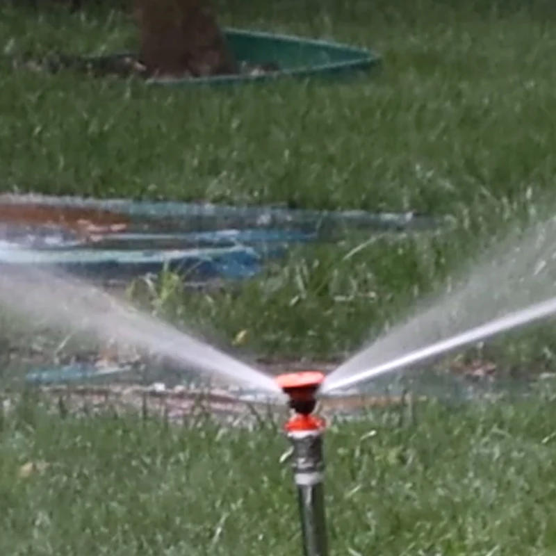 Description Picture 4 of item1/2"Male Thread Garden Watering Sprinkler 360° Rotating Lawn Flower Field Orchard Irrigation Nozzle Oscillating Rotary Sprinkler