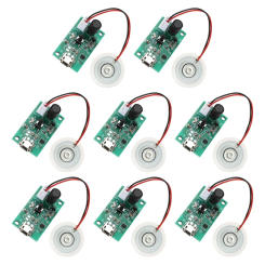 8PCS 20Mm Atomizer Membrane Plate Transducer Sheet Ultrasonic Humidifier Gasket Repair