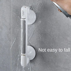 White Ultra Grip Shower Handle Non-slip Armrest Barrier-free Handrail Toilet Handle Dual Locking Safety Grab Bars Bathtub