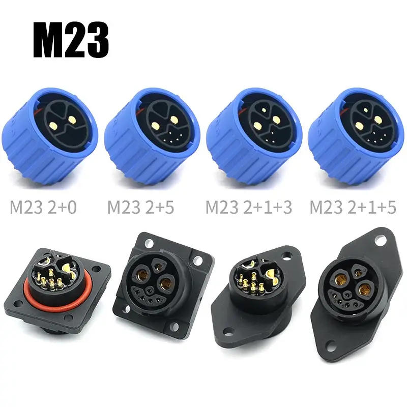 Description Picture 2 of itemM23 2+1+5 Battery Connector Scooter 2+0/2+1+3 Electric Bike Male Female Plug Socket Power Connectors 30A E-bike Batteries Plugs