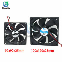 5V 12V 24V 48V 90mm 120mm 9225 12025 Sleeve/Ball Cooling Fan FG PWM USB 2PIN 3PIN 4PIN DC Cooler Fan for PC Computer Case