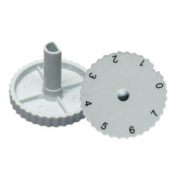 Thermostat Knob Temp Controller Cover Temp Adjustment Switch 7th Gear Rotary Button Cap For Haier/ Hisense Refrigerator